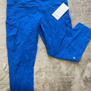 Lululemon Athletica Bright Blue Leggings